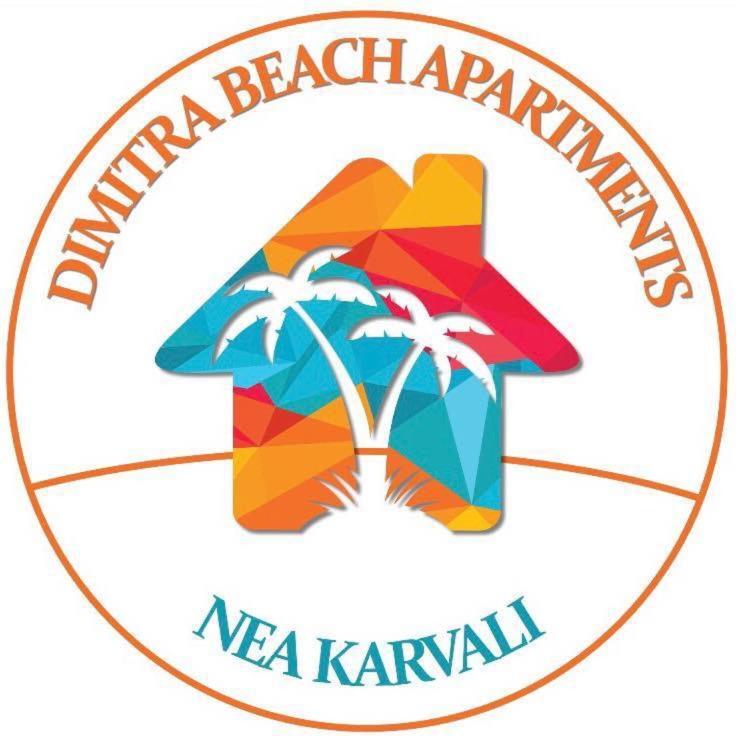 Dimitra Beach Apartments - Nea Karvali Kavala Ngoại thất bức ảnh